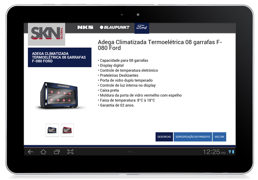 Tela 4 do aplicativo SKN Global